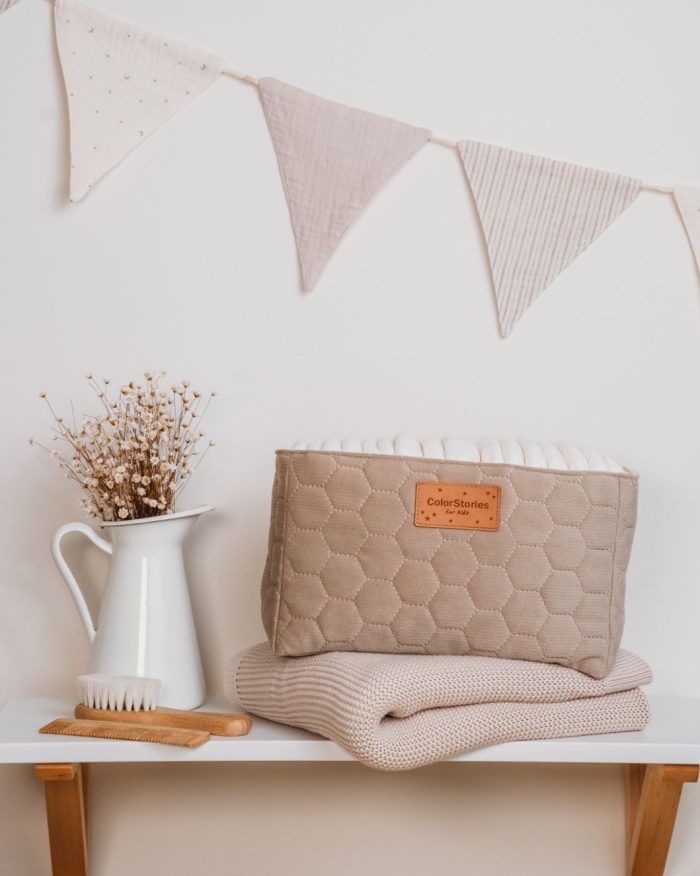 pojemnik na akccesoria velvet cappucino Colorstories
