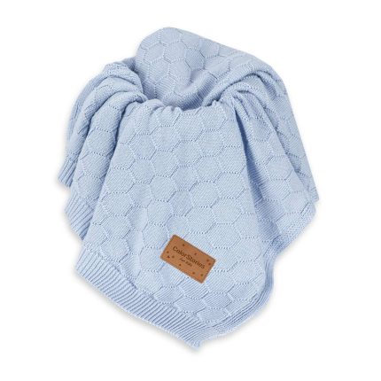 Kocyk bambusowy Hana Baby Blue