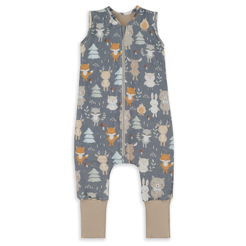 śpiworek z nogawkami woodland grey 1-2 lata