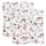 Bamboo Muslin Cloth <b> 50x60 cm 2-Pack </b><em> Forest Friends</em>