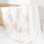 Bamboo Muslin Cloth <b> 50x60 cm 2-Pack </b><em> Bunny</em> - Image 2
