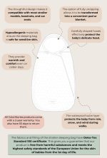 Pram And Car Seat <b>Sleeping Bag</b> <em> Herbs </em> - Image 11