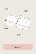 Mufka <b> do wózka </b> <em> Happy Goose Olive </em> - obrazek 10