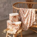 Bamboo Muslin Swaddle <b>100x120 cm</b><em> Primrose</em> - Image 4