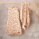 Bamboo Muslin Swaddle <b>100x120 cm</b><em> Primrose</em> - Image 8