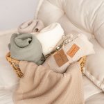 Bamboo Baby Blanket <b> Bibi </b> <em>Cappuccino</em> - Image 4