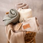 Bamboo Baby Blanket <b> Bibi </b> <em>Cappuccino</em> - Image 6