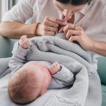 Ciepły Kocyk Bawełniany <b> z polarem </b> <em> Nico Jasny Szary </em> - obrazek 7