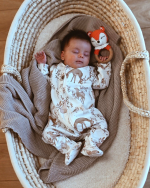 Cotton Baby Pyjamas 56 cm <em> Forest Friends</em> - Image 20