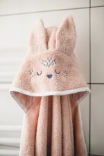 Ręcznik Królik Duży <b> pudrowy róż </b><em> Forest Friends</em> - obrazek 9