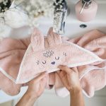 Ręcznik Królik Duży <b> pudrowy róż </b><em> Forest Friends</em> - obrazek 6