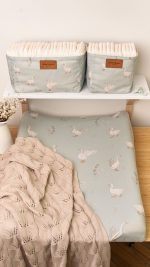 Prześcieradło <b>na przewijak</b> <em> Happy Goose Olive </em> - obrazek 5