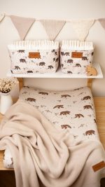 Cotton Changing Mat Fitted Sheet <em> Temo </em> - Image 6