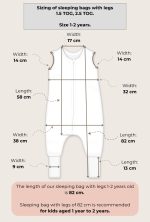 Sleeping Bag With Legs <b>1.0 TOG 1-2 Years</b> <em> Birdsong </em> - Image 18