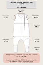 Sleeping Bag With Legs <b>1.0 TOG 1-2 Years</b> <em> Birdsong </em> - Image 19