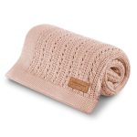 Bamboo Baby Blanket <b>Ellie </b><em>Pastel Pink </em> - Image 11