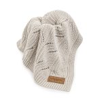 Kocyk Bawełniany <b> Ben </b> <em>Beżowy</em> - obrazek 13