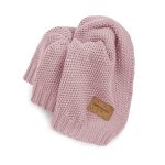 Kocyk Bawełniany <b> Leo </b> <em>Brudny róż</em> - obrazek 8