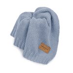 Kocyk Bawełniany <b> Leo </b> <em>Ocean Blue</em> - obrazek 9