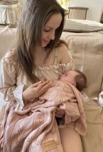 Kocyk Bambusowy <b>Ivi</b><em> Pastelowy Róż </em> - obrazek 5