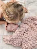 Bamboo Baby Blanket <b> Fema </b> <em> Pastel Pink </em> - Image 11