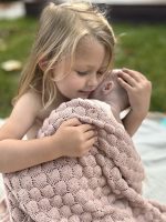 Bamboo Baby Blanket <b> Fema </b> <em> Pastel Pink </em> - Image 13