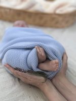 Kocyk Bambusowy <b> Bibi </b> <em>Baby blue</em> - obrazek 31