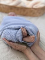 Kocyk Bambusowy <b> Bibi </b> <em>Baby blue</em> - obrazek 30