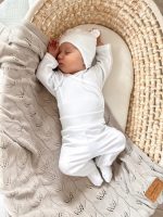Bamboo Baby Blanket <b>Ivi </b><em> Beige </em> - Image 8