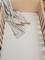 Cotton Baby Bed Fitted Sheet <b> 120x60 cm</b><em> Beige</em> - Image 14