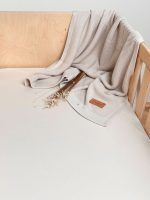 Cotton Baby Bed Fitted Sheet <b> 120x60 cm</b><em> Beige</em> - Image 23