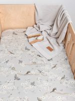 Cotton Baby Bed Fitted Sheet <b> 120x60 cm</b><em> Beige</em> - Image 21