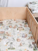 Prześcieradło <b>do łóżeczka 120x60cm</b><em> Little Farm </em> - obrazek 13