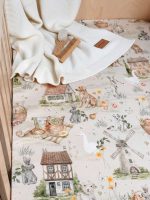 Prześcieradło <b>do łóżeczka 120x60cm</b><em> Little Farm </em> - obrazek 16