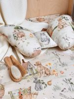 Prześcieradło <b>do łóżeczka 120x60cm</b><em> Little Farm </em> - obrazek 17