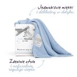 Kocyk Bambusowy <b> Bibi </b> <em>Baby blue</em> - obrazek 14