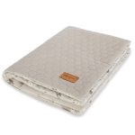 Ciepły Kocyk Minky <b> dla niemowlaka 75 x 90 cm </b> <em> Birdsong </em>