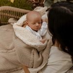Warm Cotton <b> Teddy Lined Baby Blanket  </b> <em> Bruno Cappuccino </em> - Image 3