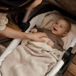 Warm Cotton <b> Teddy Lined Baby Blanket  </b> <em> Bruno Warm Beige </em> - Image 9