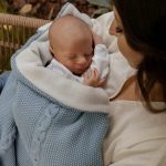 Warm Cotton <b> Fleece Lined Baby Blanket </b> <em> Nico Ocean Blue </em> - Image 12