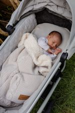 Ciepły Kocyk Minky <b> dla niemowlaka 75 x 90 cm </b> <em> Birdsong </em> - obrazek 7