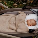 Warm Cotton <b> Fleece Lined Baby Blanket </b> <em> Nico Beige </em> - Image 7