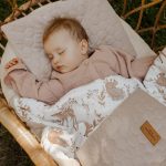 Minky Baby Pillow 40 x 30 cm Happy Goose Olive - Image 3