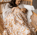 Bamboo Muslin Cloth L <b>75x75 cm</b><em> Primrose </em> - Image 2