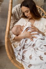 Otulacz <b> bambusowy muślinowy 100x120 </b><em> Temo</em> - obrazek 2