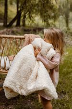 Warm Teddy Baby Blanket <b> Teo </b> <em> Heather Pink </em> - Image 19