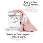 Kocyk Bawełniany <b> Leo </b> <em>Zamglony róż</em> - obrazek 8