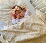 Baby Bedding Set <b> with filling 75x100 cm </b> <em> Primrose Beige</em> - Image 10