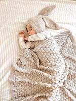 Kocyk Bambusowy <b> Fema </b> <em> Ciepły Beż</em> - obrazek 12