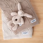 Kocyk Bawełniany <b> Ben </b> <em>Beżowy</em> - obrazek 10